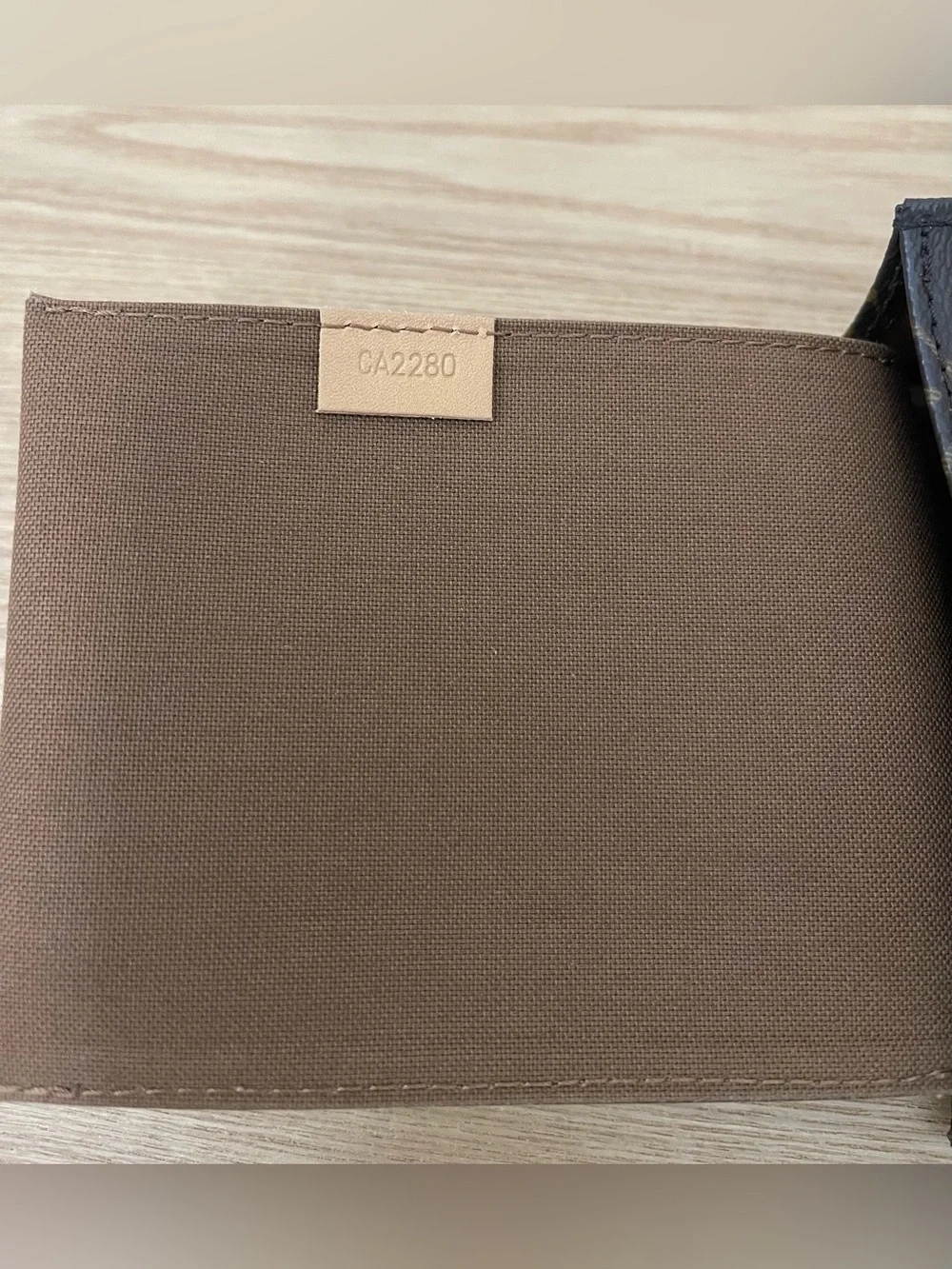 LOUIS VUITTON Petit Sac Plat Crossbody Monogram Canvas Bag Like New